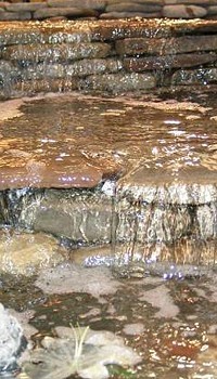 Декоративный каскад в Донецке