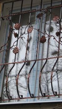 Кованые окна в Донецке